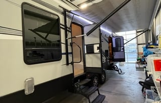 Bunk House Camper with Generator and Ramp Door!