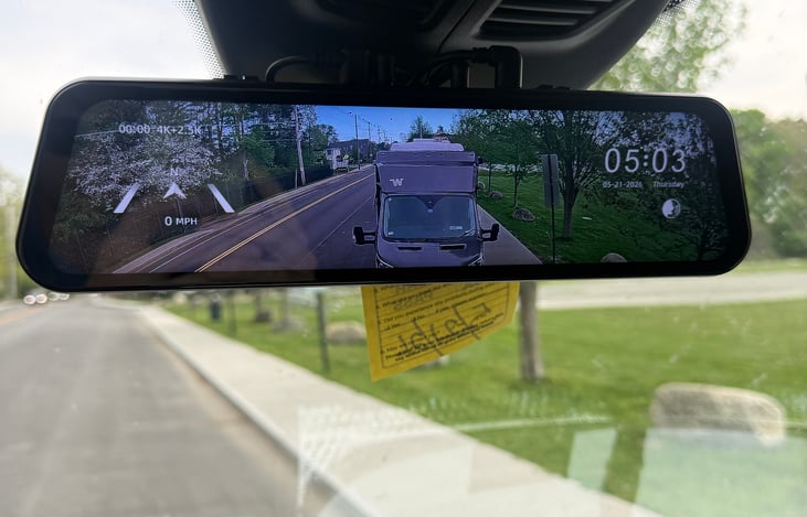 Wolfbox rear view Camera system