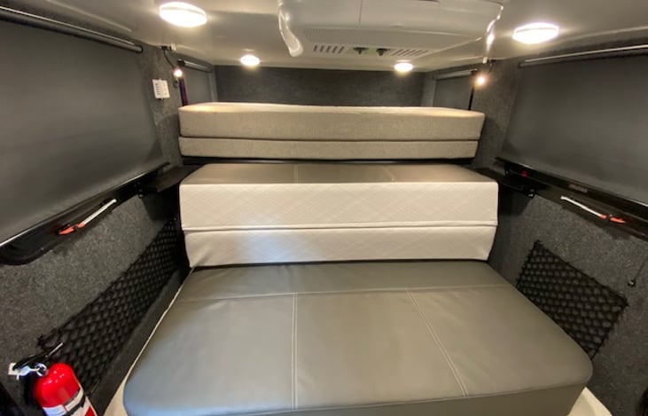 Interior bunk area