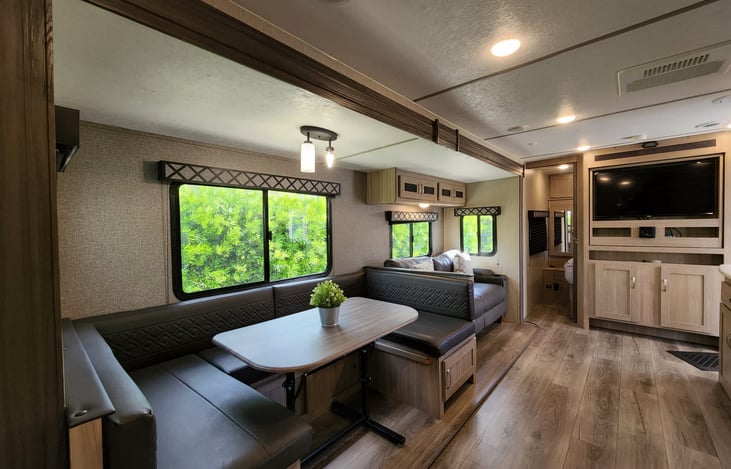 Dining and Living area