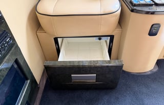 Luxury Mercedes Coach | Massage Chairs & Bathroom
