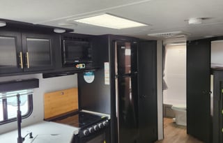 Brady's oasis on wheels!