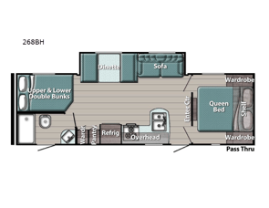 Gulf Stream RV Kingsport Ultra Lite 268BH