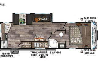 2020 KZ Connect! Beautiful, spacious, and cozy!