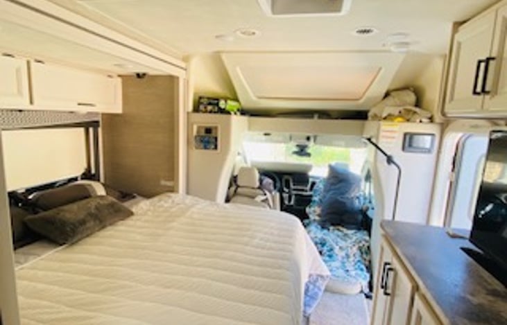 Comfortable Queen Sized bed and smart tv