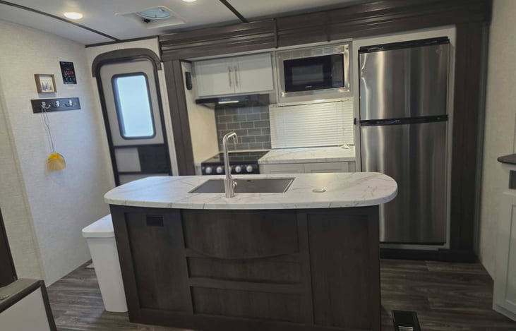 Spacious kitchen