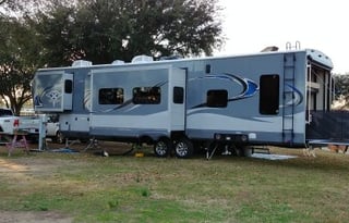 Glamping YOLO   2016 Open Range RV  38RGR