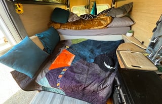 Vagabond Sunrise ~ Home Built Van Solar Freedom!