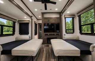 Kitchen with a View 2021 Heartland Landmark 365