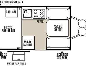Forest River RV Flagstaff Hard Side T12RBST