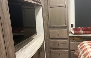 Hester and Larry’s fur baby friendly RV