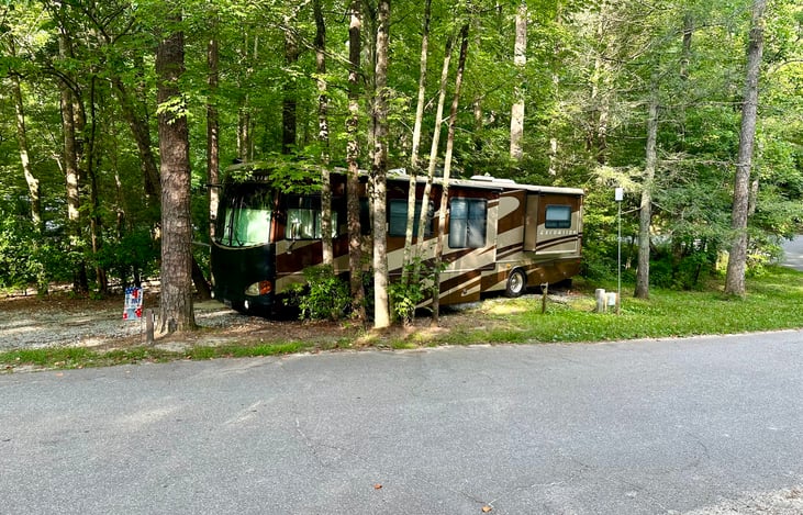 Blends in well at the campground