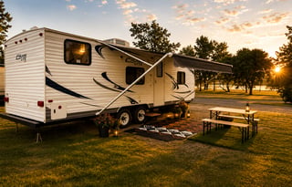 Forest Retreat Camper