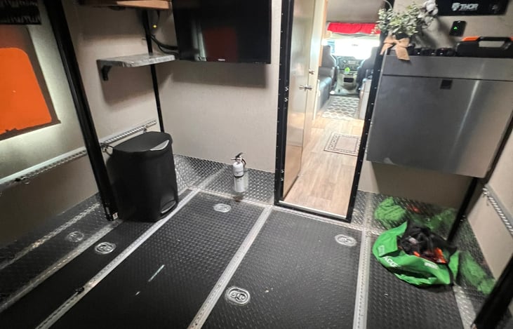 A great garage for all your toys!