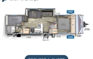 2025 Forest River Campsite Reserve 26CJ