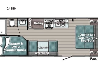 2019 Gulf Stream RV Ameri-Lite Ultra Lite 248BH
