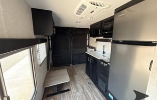 Cozy Trailer Wolf Pup