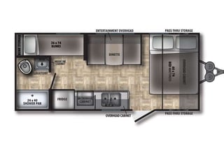 2022 Shasta RVs Shasta 18BH
