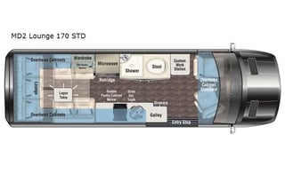 2021 Midwest Automotive Passage MD2 Lounge 170 STD