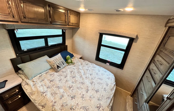 Main Bedroom has tons of light and storage for all your clothes... even if you overpack!