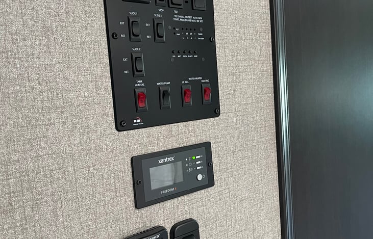 RV - control panel