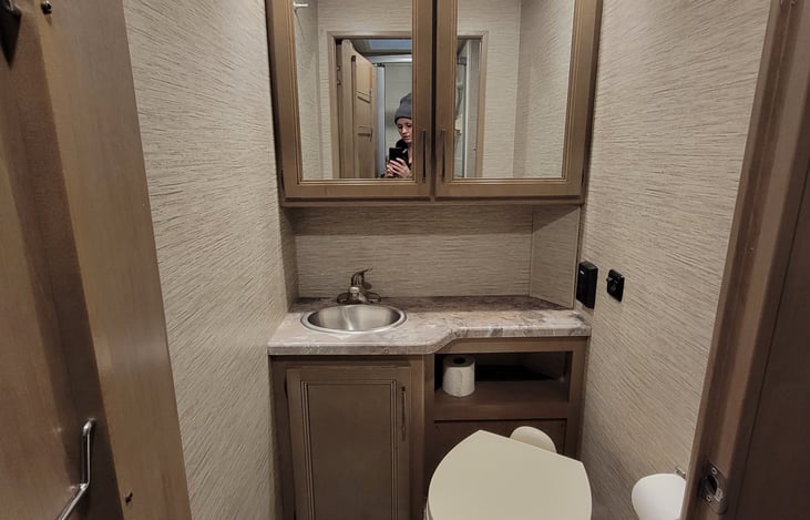 Separate water closet