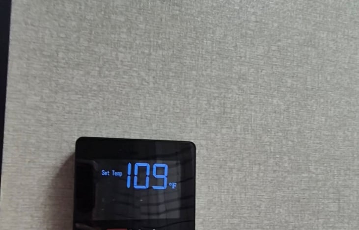 hot water control