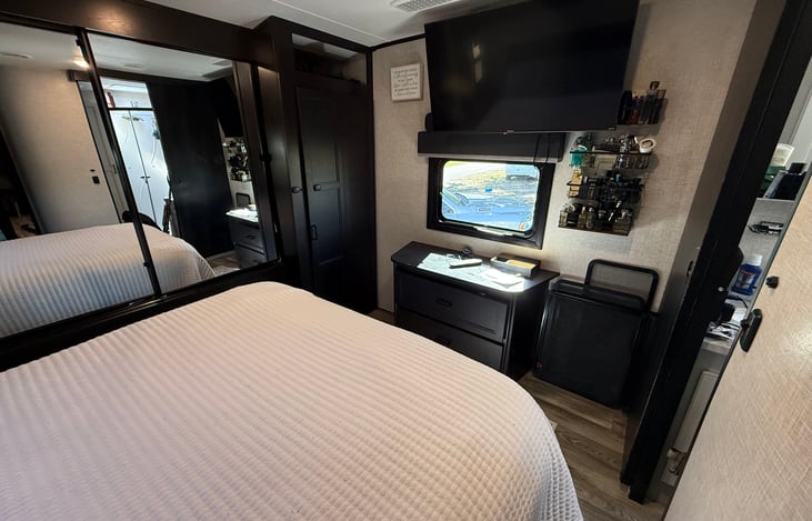 Spacious master bedroom