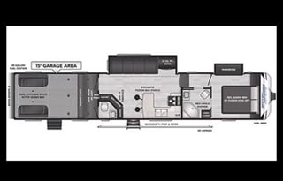 Loaded Luxury Toy Hauler Sleeps 8