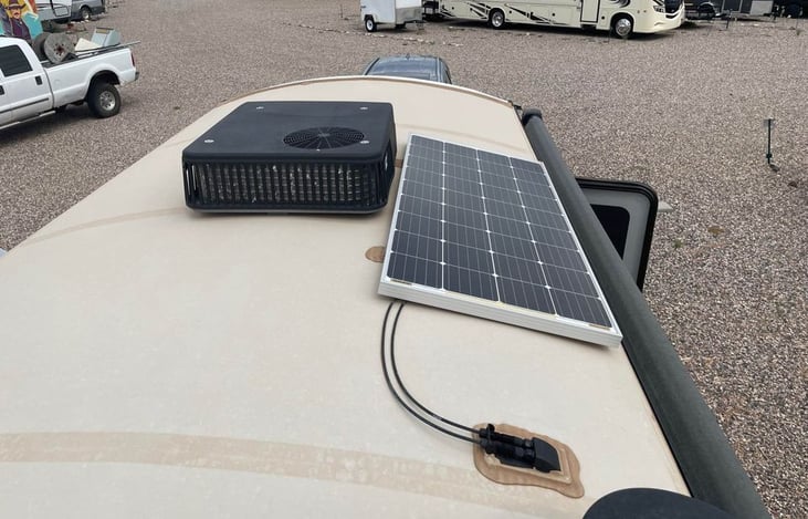 Solar panel for easy charging