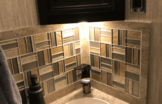 BLACK-OUT custom coach! RARE triple bunk.