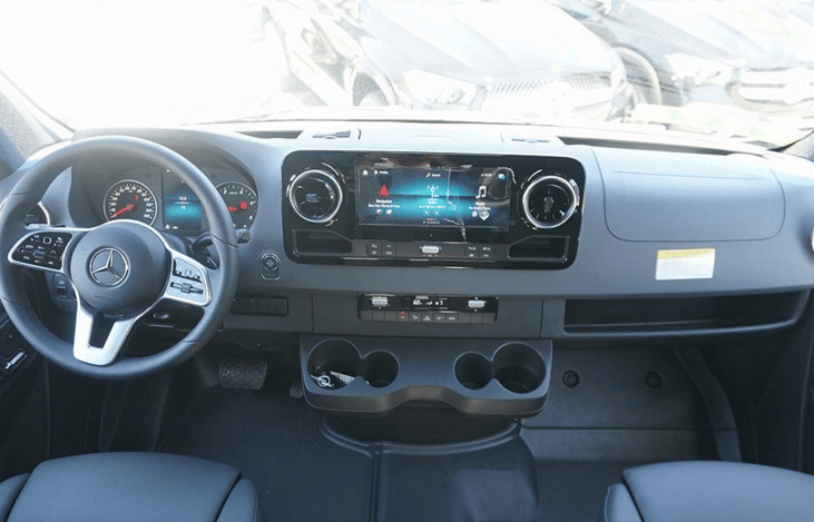 This is one of the best features of the vehicle.  Navigation included, very good sound system and many new features.