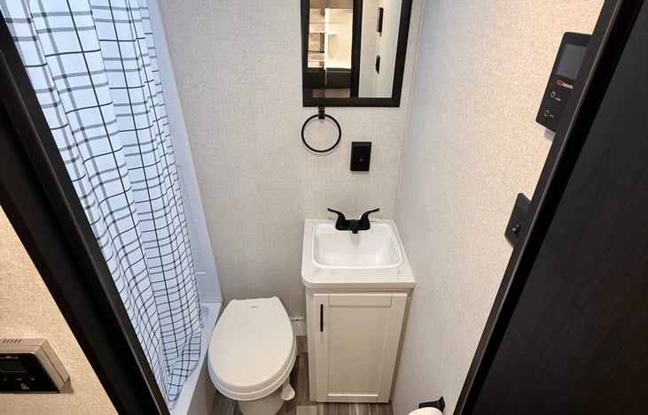 Bathroom with sink!