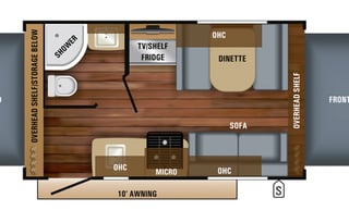 GOES WHERE OTHER RVs CAN’T ONLY 3950lbs & 18ft