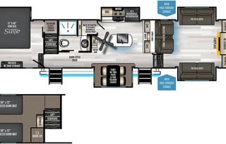 2022 Arctic Wolf 5th wheel sleeps 8-10