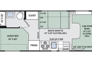 2019 Ford thor four winds E350