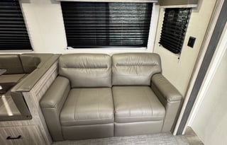 Keystone Passport Sleeps 8 comfortably.