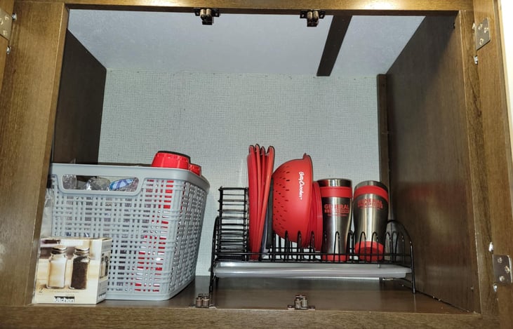 Stocked and ready to serve.