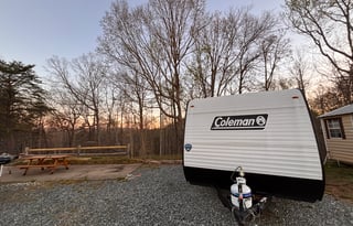 A fun RV for spending time with family and pets.