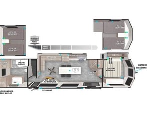Forest River RV Salem Grand Villa 42VIEW