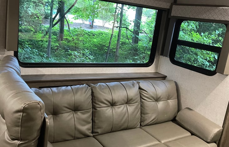 Couch (also a jackknife bed)