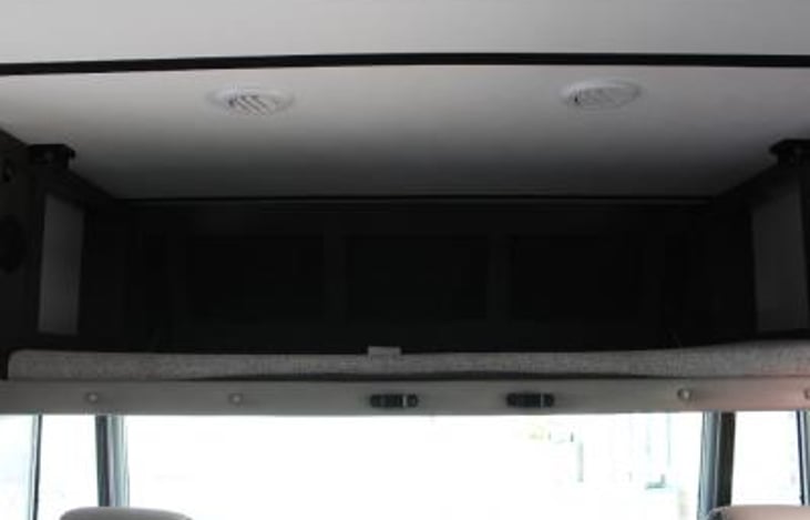 bunk above driver cab