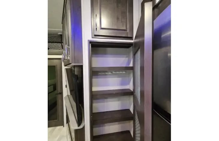Large Pantry for all your goodies!