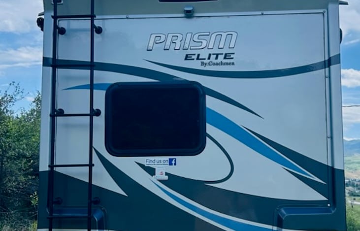 Rear of RV