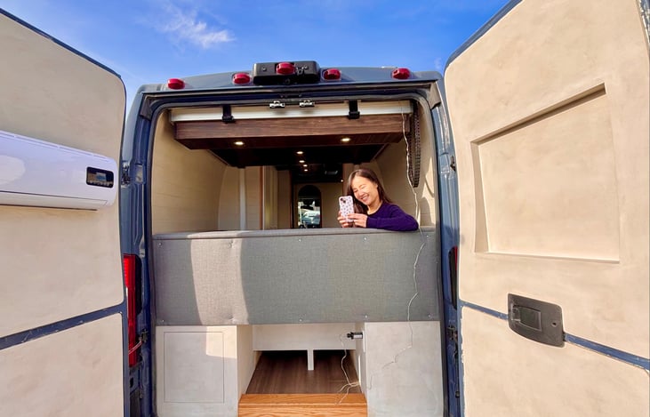 AC, heater and hot water are available