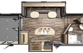 Glamping YOLO   2016 Open Range RV  38RGR