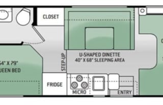 Easy to Drive Comfy RV Rental