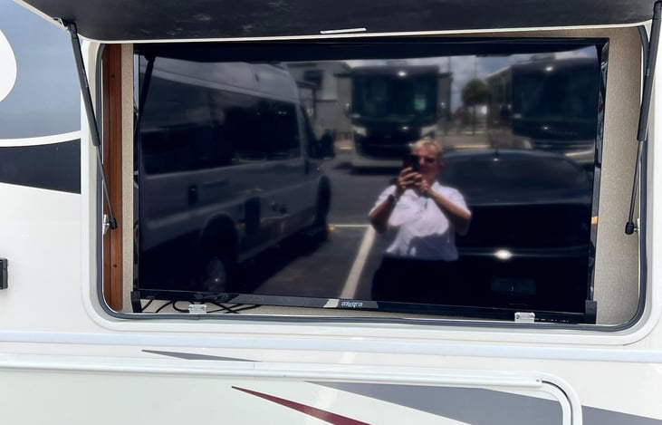 outdoor tv 1 of 3 tv's