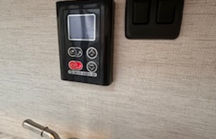 On demand hot water heater.