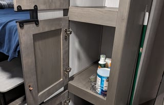 King Bed and Private Quad bunks  2022 Cruiser MPG